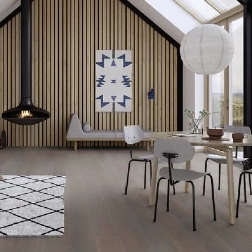 ДУБ GREY PEPPER WARMHOLES ПАРКЕТНАЯ ДОСКА BOEN STONEWASHED